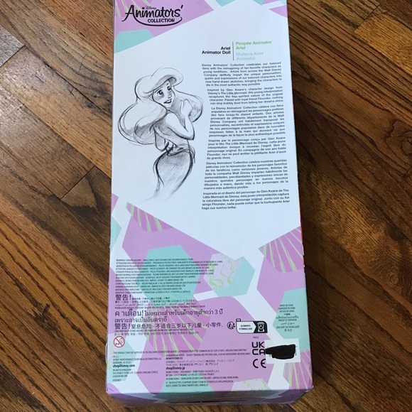 Disney Animators Collection Ariel NIB NWT
Disney Little Mermaid Girls Doll - Picture 8 of 12